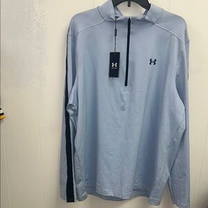 Under Armour Light Blue Quarter-Zip‎ Pullover